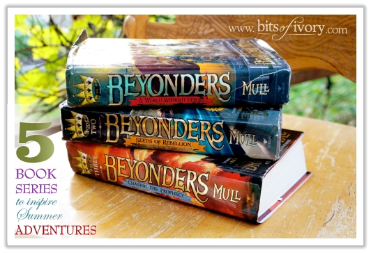5 Book Series to inspire summer adventures | Beyonders | www.bitsofivory.com