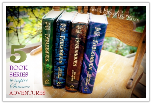 5 Book Series to inspire summer adventures | Fablehaven | www.bitsofivory.com