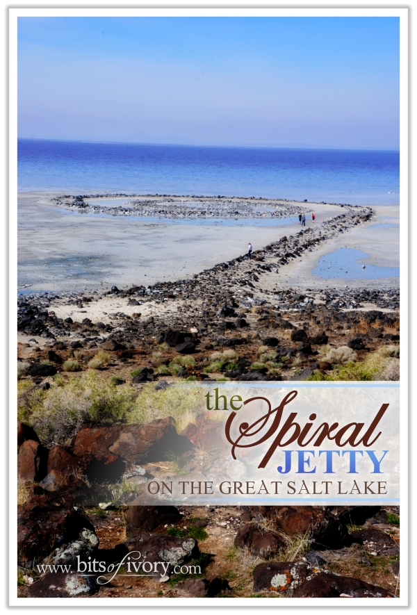 The Spiral Jetty on the Great Salt Lake | Places to See | www.bitsofivory.com