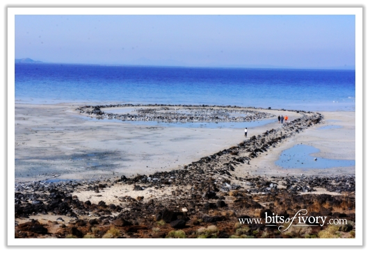 The Spiral Jetty on the Great Salt Lake | Places to See | www.bitsofivory.com