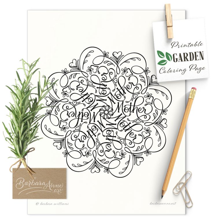 Nauvoo Temple Printable Coloring Page | Barbara Anne Art