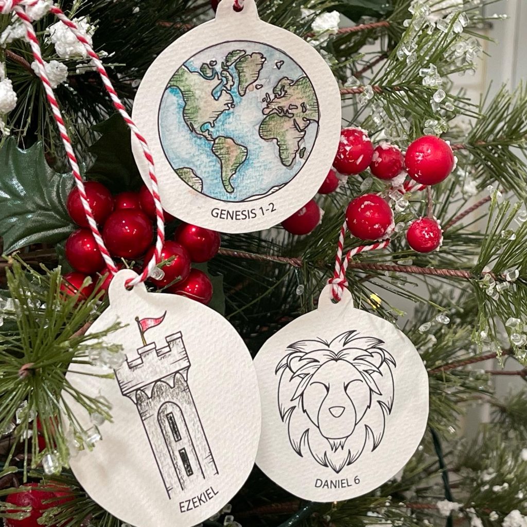 Jesse Tree Printable Ornaments Barbara Anne Art